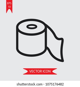 Hygienic paper vector icon