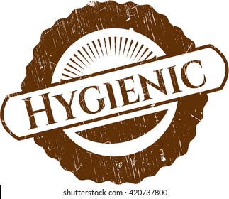 Sello de caucho higiénico