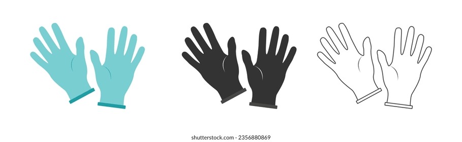 Hygienic set. wash hands icon. Vector.