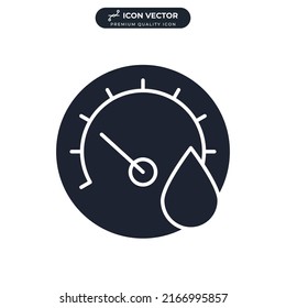 hygrometer icon symbol template for graphic and web design collection logo vector illustration