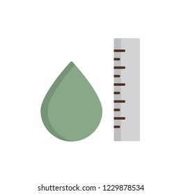 hygrometer icon vector. flat style design