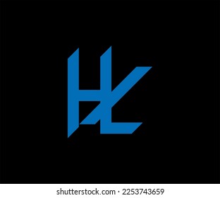 HYL letter logo design. Modern creative alphabet logo design. HYL Letter Logo Template vector illustration.
