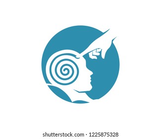 Hynoteraphy or Hipnosis Logo
