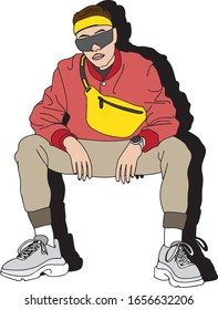 hypebeast style vector for use