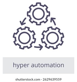 Hyper-Automatisierungselement für Entwurfsgrafik