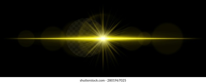 Hyperdrive flash. Explosive radiance, stellar beam, lens reflections, deep space travel, science fiction scene, cosmic energy, spacecraft jump, cinematic graphics, transparency, visual effects.