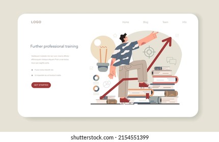 Hyperfocus idea, how to become more efficient. Further professional training. Intense form of mental concentration or visualization that focuses consciousness on a task. Flat vector illustration