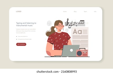 Hyperfocus idea, how to become more efficient. Your space of attention can contain only two activities at time. You can combine tasks that involves different sense organs. Flat vector illustration