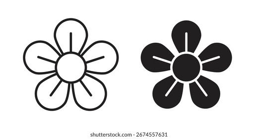 Icono de Hypericum en estilo de moda plano y forro para diseños de ui App