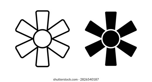 Hypericum icon outline elements kit