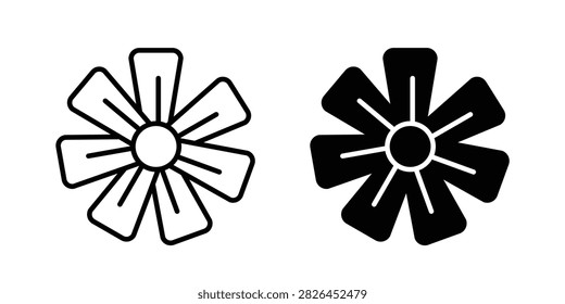 Hypericum icon simple logos group