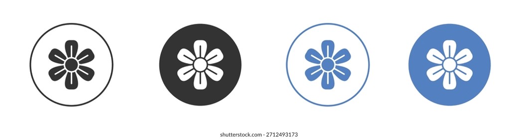 Hypericum icon Thin line design. Vector Graphic. EPS 10
