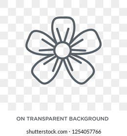 Hypericum icon. Trendy flat vector Hypericum icon on transparent background from nature collection. High quality filled Hypericum symbol use for web and mobile