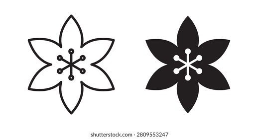 Hypericum icon vector for app web use..