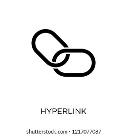 Hyperlink icon. Hyperlink symbol design from SEO collection. Simple element vector illustration on white background.
