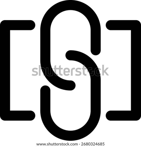 Hyperlink, Link, Web Outline Icon