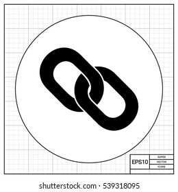 Hyperlink simple icon