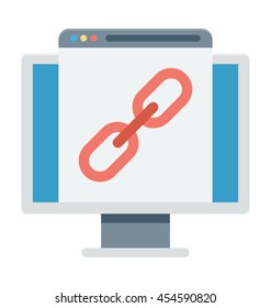 Hyperlink Vector Icon