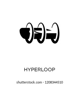 Hyperloop icon. Hyperloop symbol design from Future technology collection.