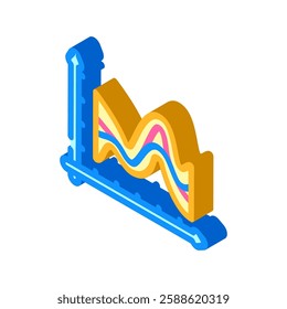 hyperparameter tuning machine learning isometric icon vector. hyperparameter tuning machine learning sign. isolated symbol illustration