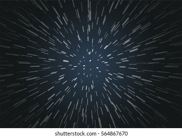 Hyperspace speed travel background