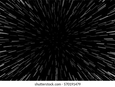 Hyperspace speed travel background