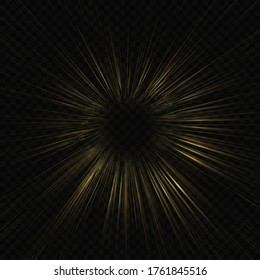 Hyperspace speed warp, Starburst lrays background