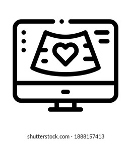 hypertension disease icon vector. hypertension disease sign. isolated contour symbol illustration