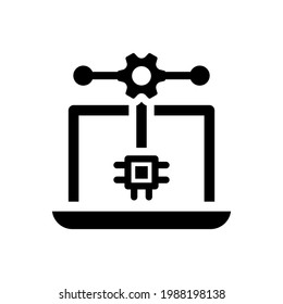 Hypervisor icon. Vector EPS file.