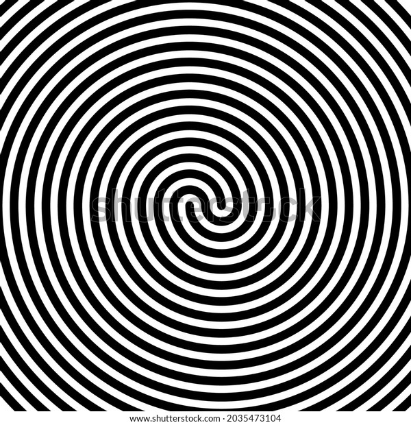 Hypno Swirl Spiral Hypnosis Vector Circle Stock Vector (Royalty Free ...