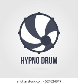 HYPNOSIS DRUM MUSIC COURSE LOGO COMPANY BUSINESS TEMPLATE EMBLEM SIGN SYMBOL