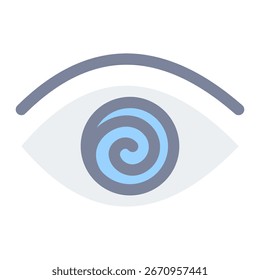 Elemento de icono de hipnosis para el diseño