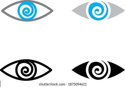 Hypnose-Symbol, Vektorgrafik