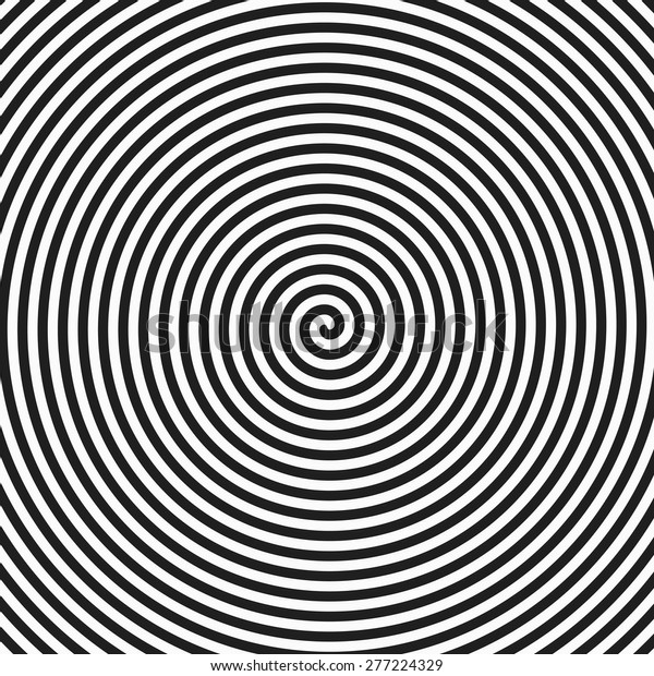 Hypnosis Spiral Background Vector Stock Vector (Royalty Free) 277224329