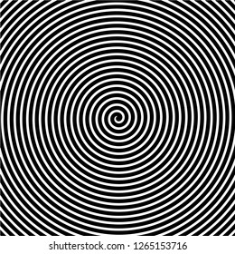 hypnosis spiral black and white, pattern