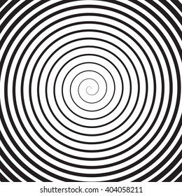 Hypnosis Spiral Design Pattern. Concept for hypnosis, unconscious, chaos, extra sensory perception, psychic, stress, strain, optical illusion, headache, migraine.