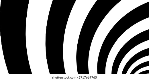 Fundo abstrato preto e branco hipnótico espiral para design, arte, apresentações e criativo Marketing.moderno abtrack fundo .vetor ilustração eps10