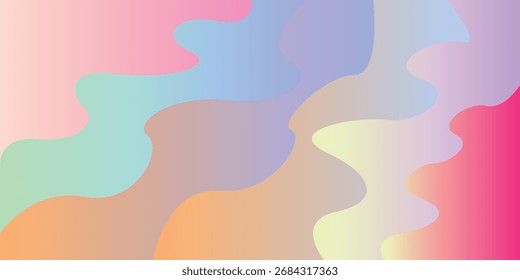 Projeto de fundo de Bandas de Cores Hipnóticas