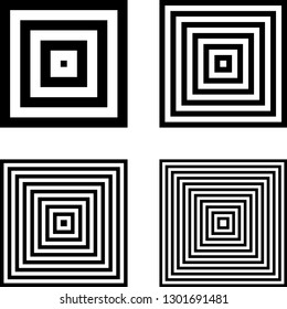 Hypnotic Fascinating Abstract Image.Vector Illustration. EPS10