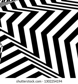 Hypnotic Fascinating Abstract Image.Vector Illustration. EPS10