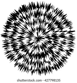 Hypnotic Fascinating Abstract Image.Vector Illustration. EPS10
