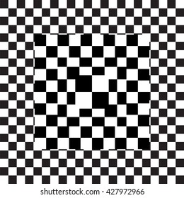 Hypnotic Fascinating Abstract Image.Vector Illustration. EPS10