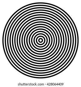 Hypnotic Fascinating Abstract Image.Vector Illustration. EPS10