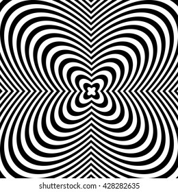 Hypnotic Fascinating Abstract Image.Vector Illustration. EPS10