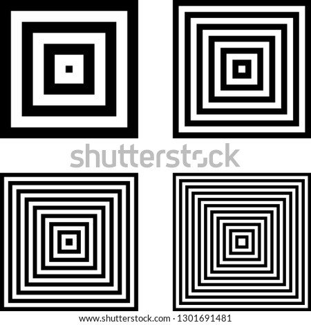Hypnotic Fascinating Abstract Image.Vector Illustration. EPS10