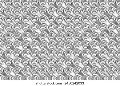 hypnotic fascinating abstract vector pattern