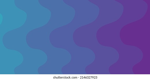 Hypnotic motion animation in a seamless loop over bright waves on a blue background. Redundant abstract images and digitally generated color concepts.