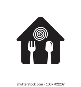 hypnotic restaurant symbol logo