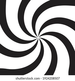 Hypnotic spiral background. vector illustration