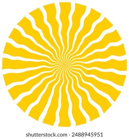Hypnotic spiral background.Optical illusion style design